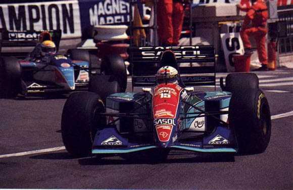 In Monaco 1994 raced well, 4th position